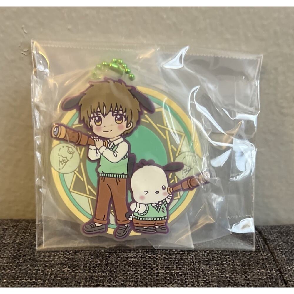 Cardcaptor Sakura X Sanrio Collab Syaorin Li X Pochacco Rubber Charm Brand New